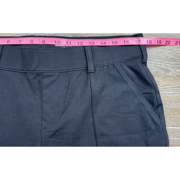 Lands' End Women's Starfish Straight Leg Ankle Pants LP Black Pockets Athleisure - Picture 6 of 14